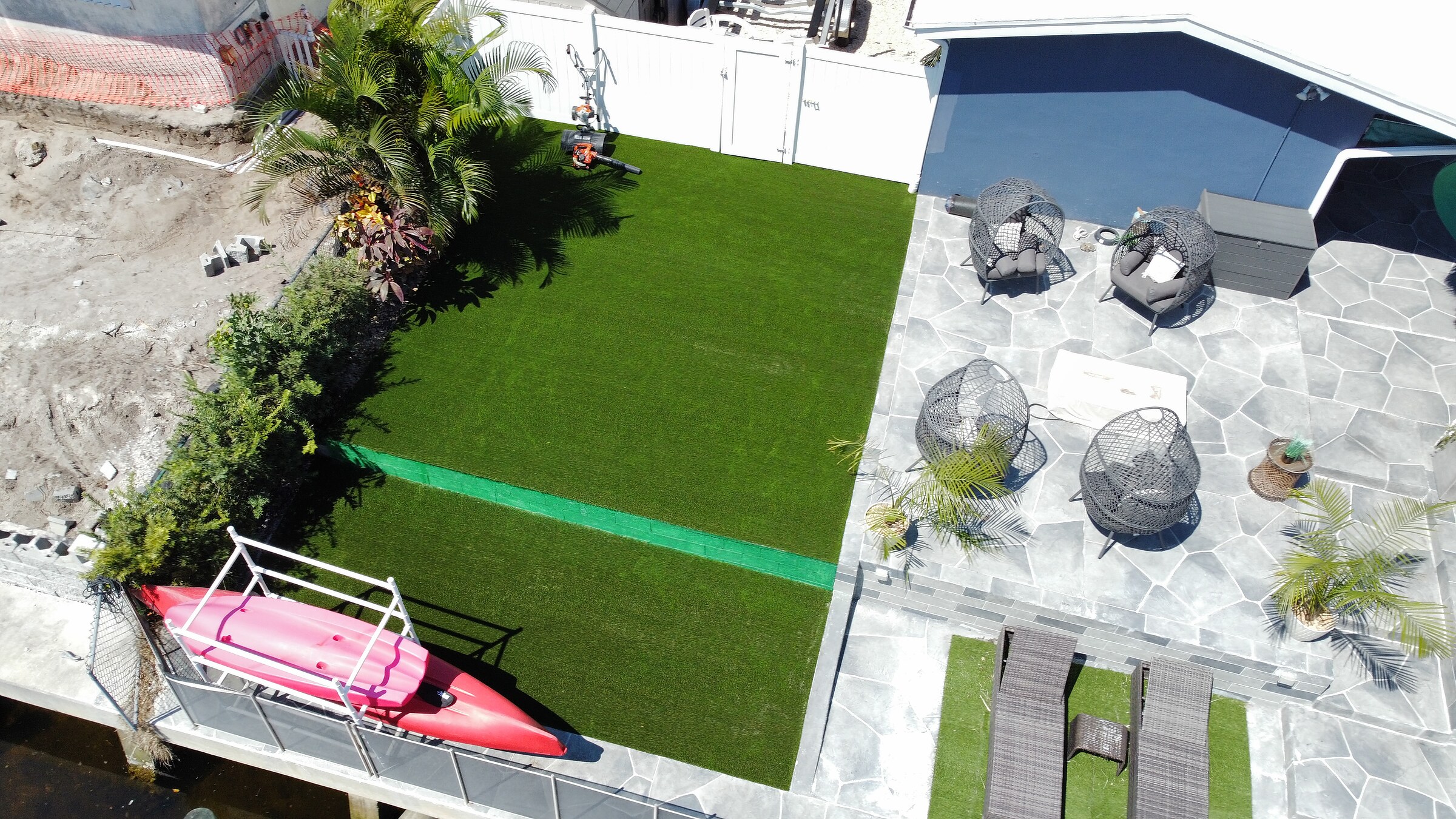 Completed Ben Turf Landscaping project