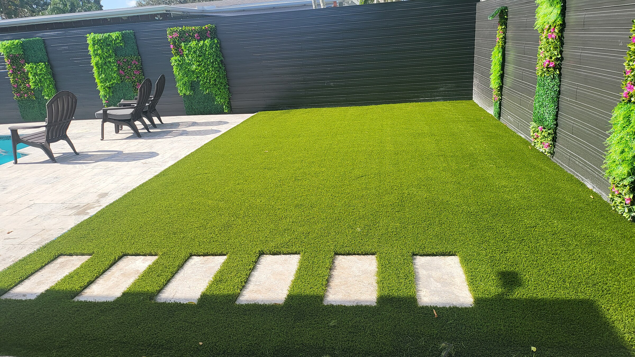 Completed Ben Turf Landscaping project