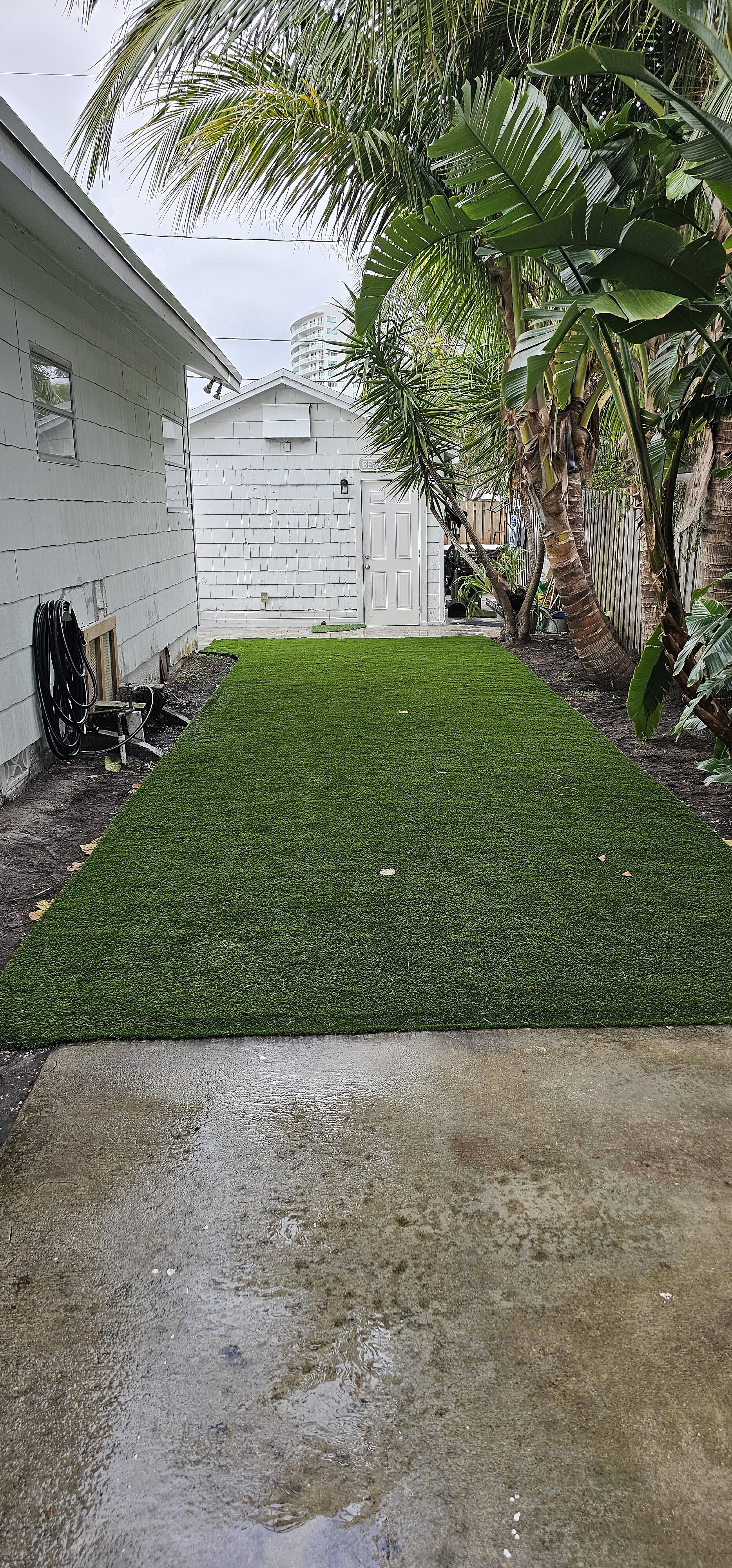 Completed Ben Turf Landscaping project